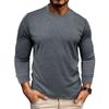 Men's Long Sleeve Graphic And Embroidered Fashion T-Shirt Spring And  Long Sleeve Pullover Sweatshirt
