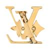 Louis Vuitton Броши из металла с позолотой Monogram Row Мужские Золотые M03776