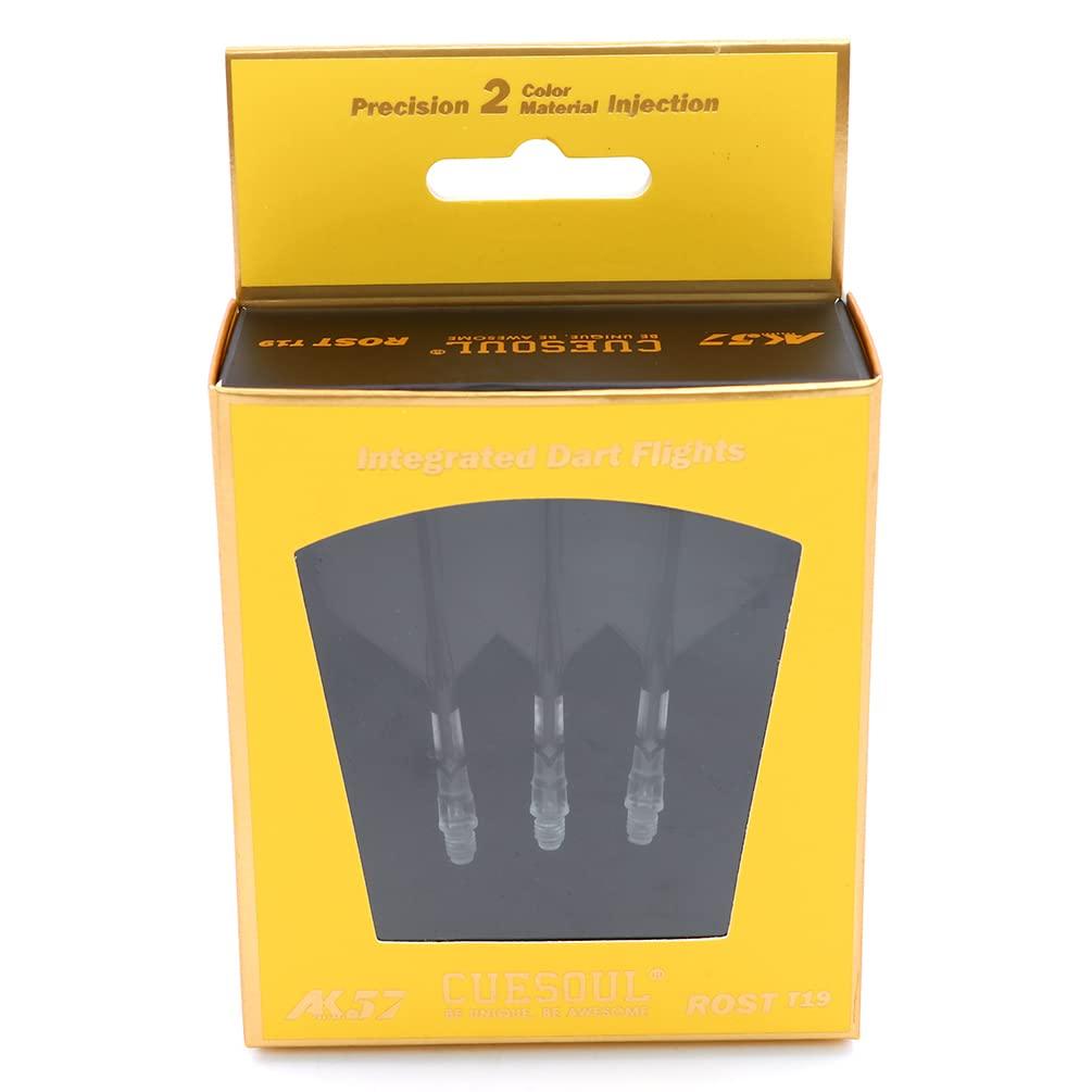 CUESOUL ROST T19 two types of mixed integrated Big Wing set of 3 Two-tone color, material, shaft, flight, Shape, (CS-AK571S)