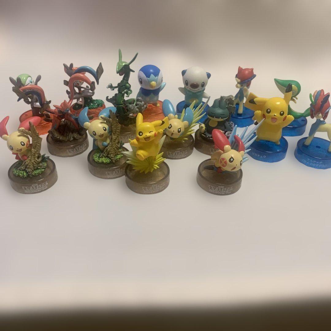 

[USED] Pokémon Figure Set of 15 (Seven-Eleven Exclusive) Kaiyodo Bottle Caps
