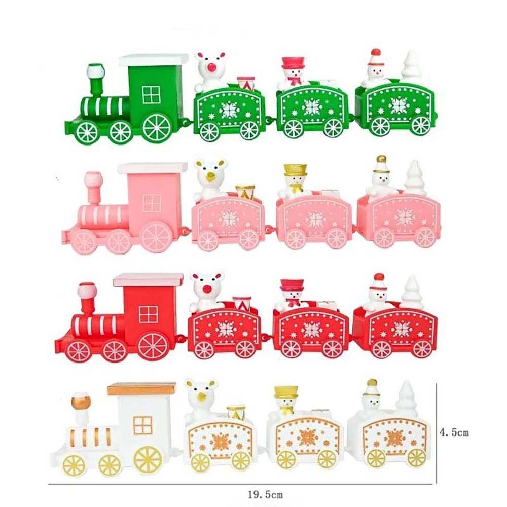 DIY Children's Toys Christmas Decoration Window Ornaments Train Christmas Ornament Home Decoration