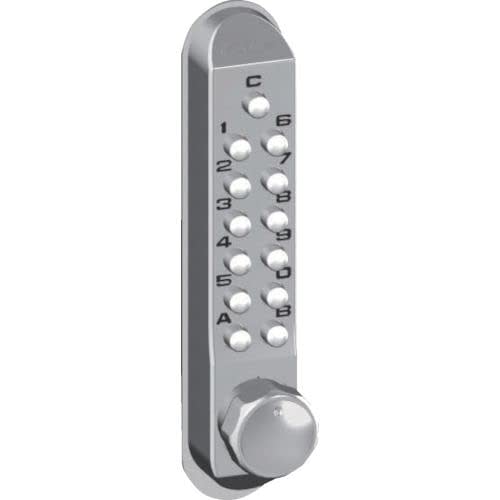 Nagasawa Keylex K592T Surface Mounted Lock with Double-Sided Button, NK592T MS0