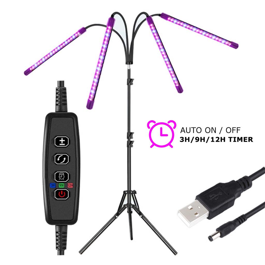 5VDC USB phyto lamp Desktop Plant Growth Lamp Full Spectrum LED Grow Light For indoor Flower VEG seedling succulent fitolampy