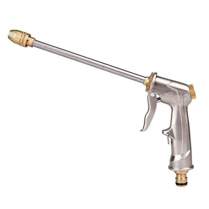 

Garden Tools Car Wash Gun Universal Metal Brass Nozzle Garden Watering Spray Gun Car Accessories Portable Water Spray