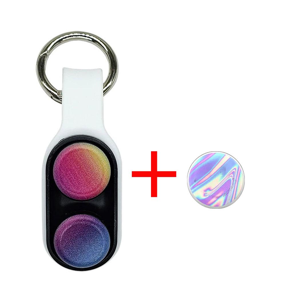 

New Ice Hockey Magnet Fingertip Elastic Silicone Toy For Puck Colorful Adult Stress Relief Popular Fun Elastic Kids Gift