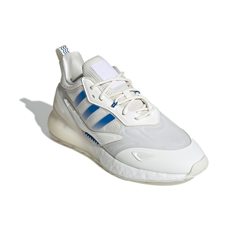 Adidas ZX 2K Boost 2.0 Cloud White Off White Blue Bird Unisex GX1007