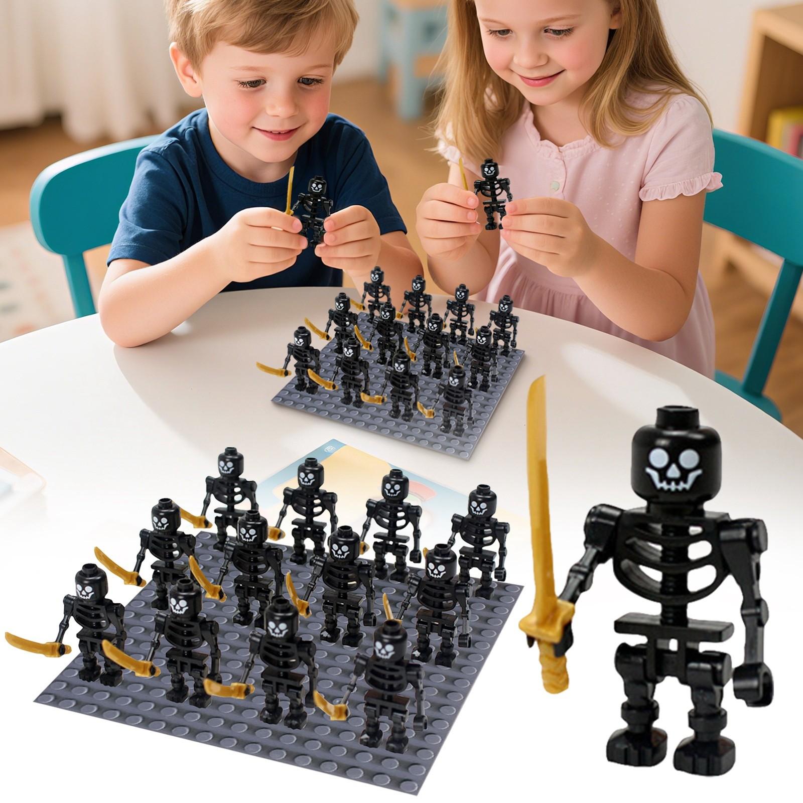

Children s Building Block Figurines Are The Best Gifts For Kids One Size чёрный