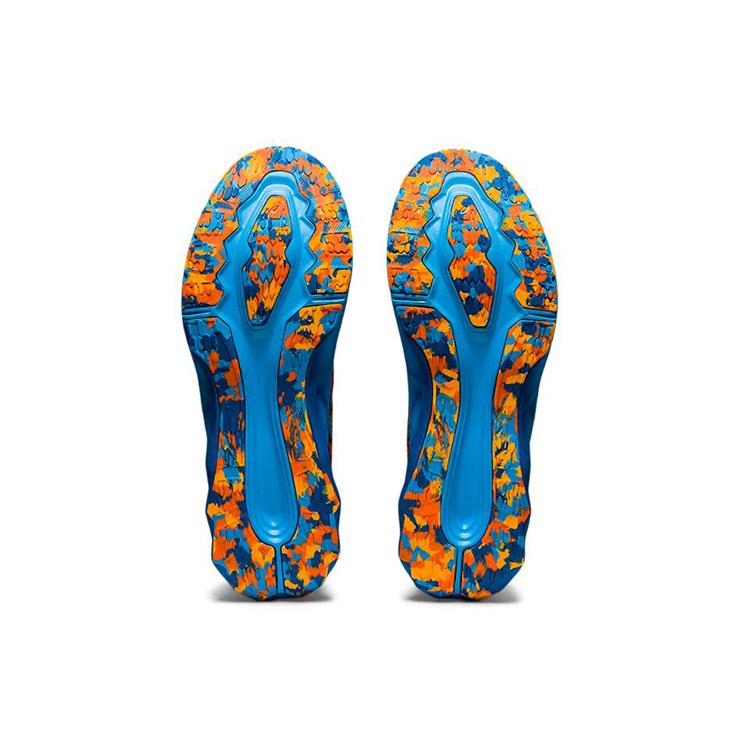 ASICS Novablast Digital Aqua Marigold Orange 1011B239-400