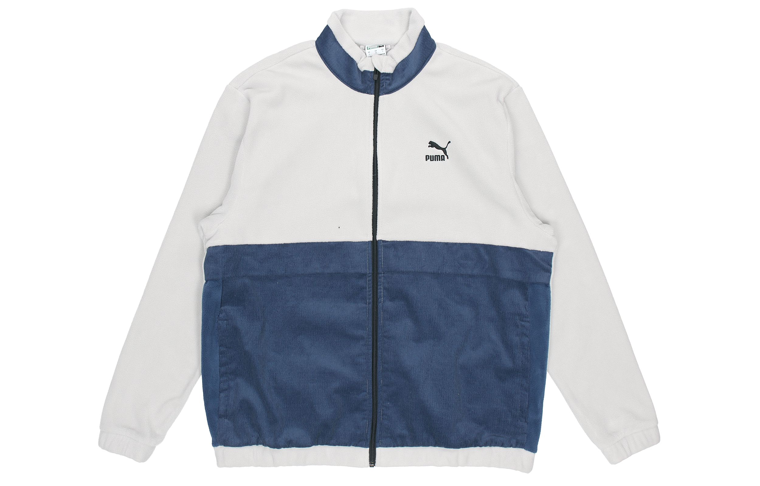 PUMA Velvet feel Coat Men s Light Gray 531274-09 S
