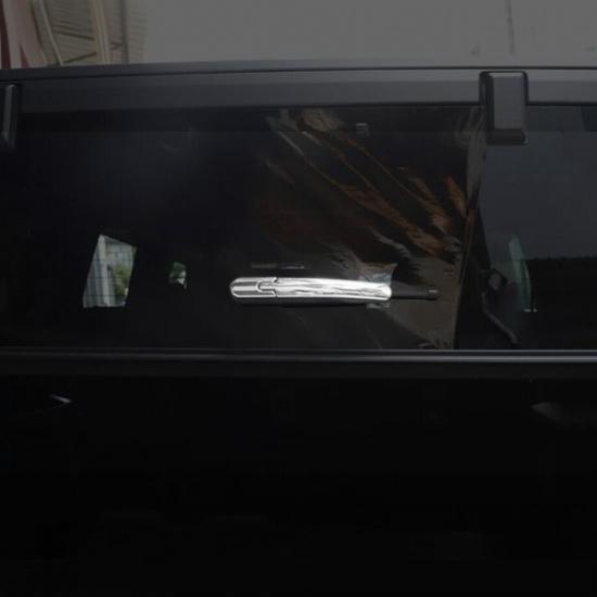 Fit For -2024 Ford Bronco Chrome Rear Window Rain Wiper Arm Decor Cover Trim