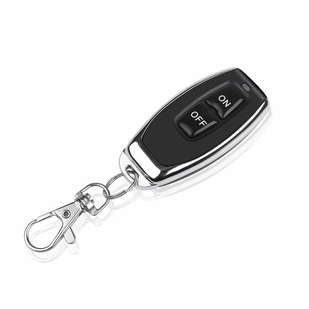 

Радиочастотный беспроводной переключатель с пультом дистанционного управления 433 МГц, реле приемник высокого тока 30 А для постоянного тока 12 В 24 В 48 В 72 В для насосов, светильников, ламп