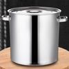 Kommerzieller Mehrzweck-Aufbewahrungseimer aus 201 Edelstahl