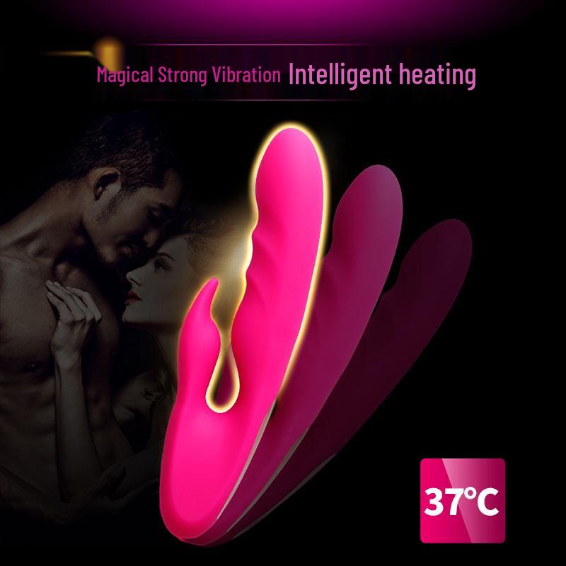 Double-Ended Electric Silicone Massager - Little King Kong Vibrator