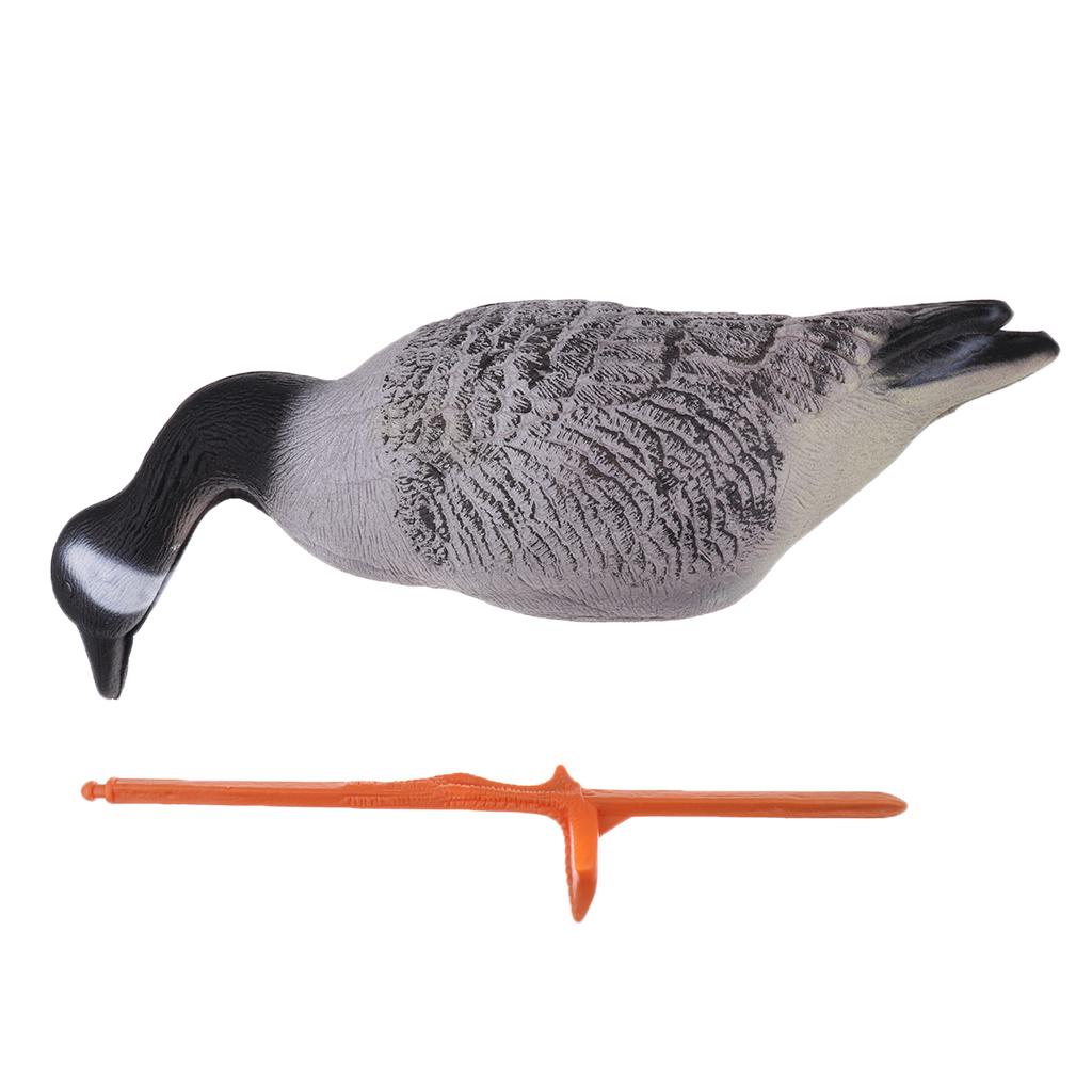 Buy EVA Simulation Bait Goose Hunting Decoy Lawn Ornaments Eating Goose