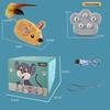 Interactive Plush Cat Toy: Self-Charging Electric Mouse & Rabbit for Pet Entertainment