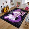 Custom KPop Demon Hunters Mat Personalized Name, Polyester Washable Indoor Entryway Rug, Gift for Christmas, Easter, Thanksgiving Day