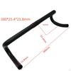 Fixed Gear Bikes Handlebar, Bent Bar Sturdy High Performance Direct Replaces Cycling Accessories