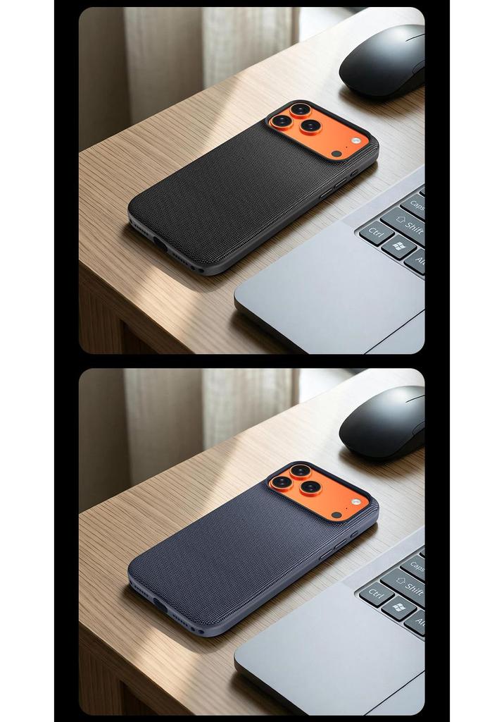 Official Magnetic Fabric Case for iPhone 17 Pro Max - Apple Tech Frosted Full Coverage Protective Case
