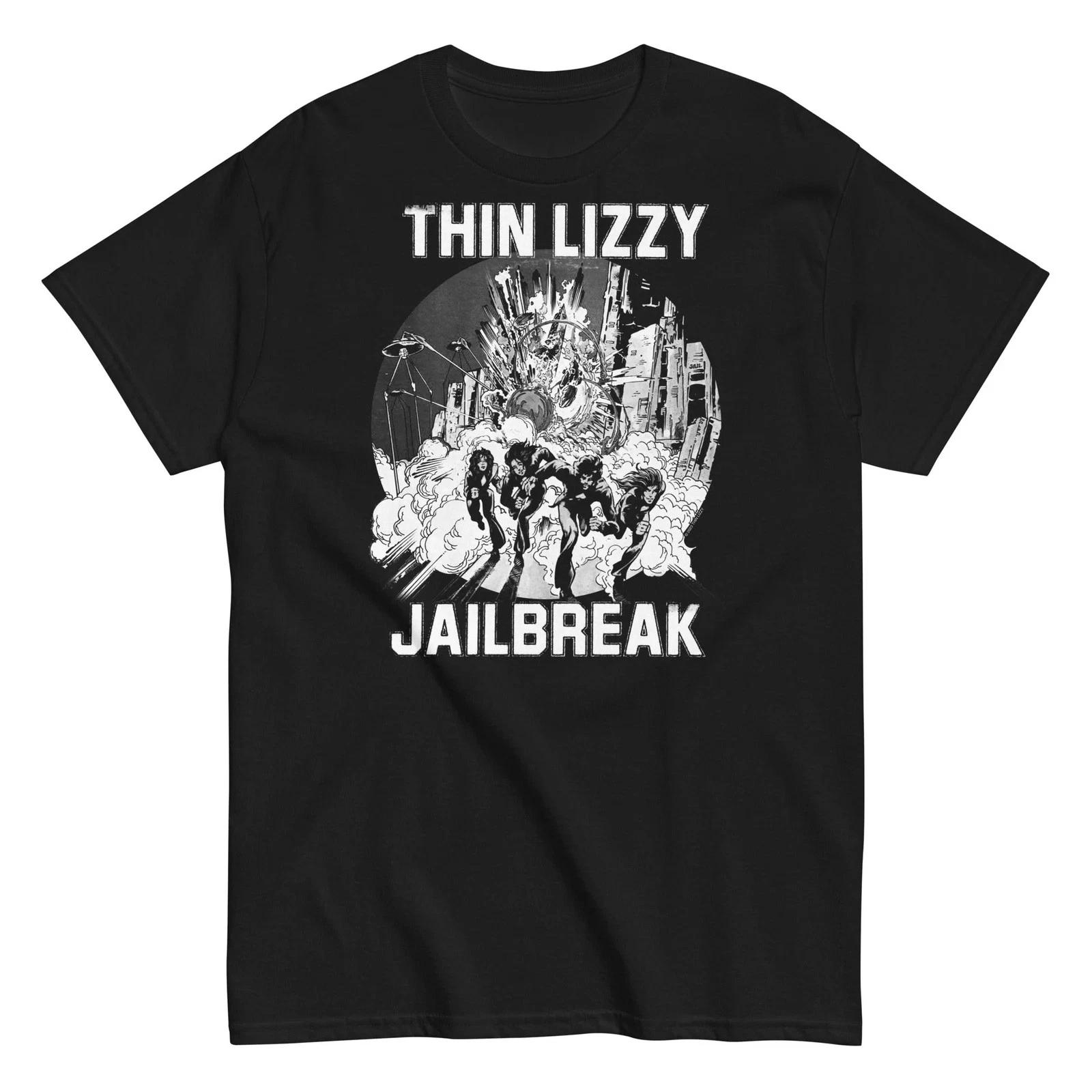 Thin Lizzy - White Jailbreak T Shirt S