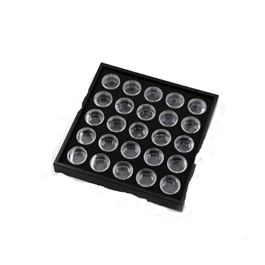 Контейнер для хранения DIY Чехол Держатель Профессиональная Прямоугольная Подставка Пластиковый Органайзер Серьги Набор для маникюра Бусины Аксессуары