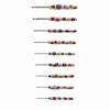 Sunflower Printed Handle Knitting Needles Fine Hook Head Doll Weaving Hooks  For Doll Weaving