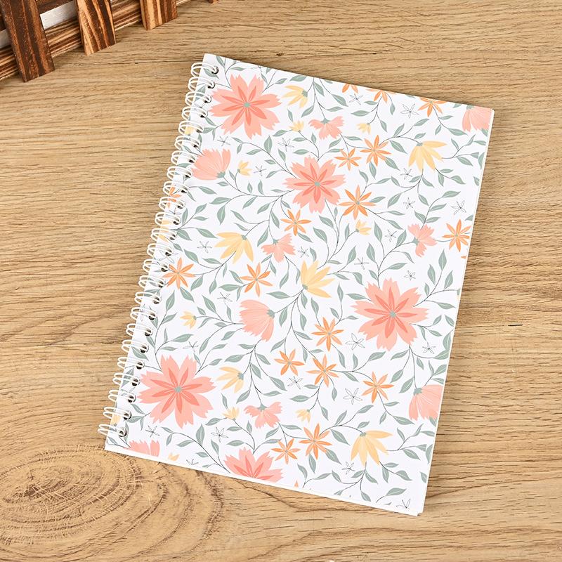 Leopard Print Series Sticker Notebooks A5 Size Double-sided Release Paper Books Tape Sticker Handbook Material Collecting Book