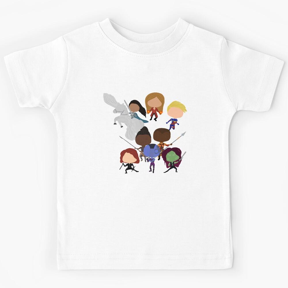 Female Heroes Kids T-Shirt 100