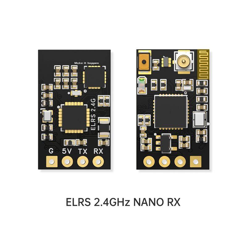 C-Convenient-ELRS Receiver 2.4Ghz NANO RX Diversity Receiver 100Mw Built-Intcxo Forrc FPV Long Range Traversing Drones Parts