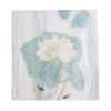 Spring and summer long strip high sense travel versatile light white lotus shawl sun protection beach towel mother gift