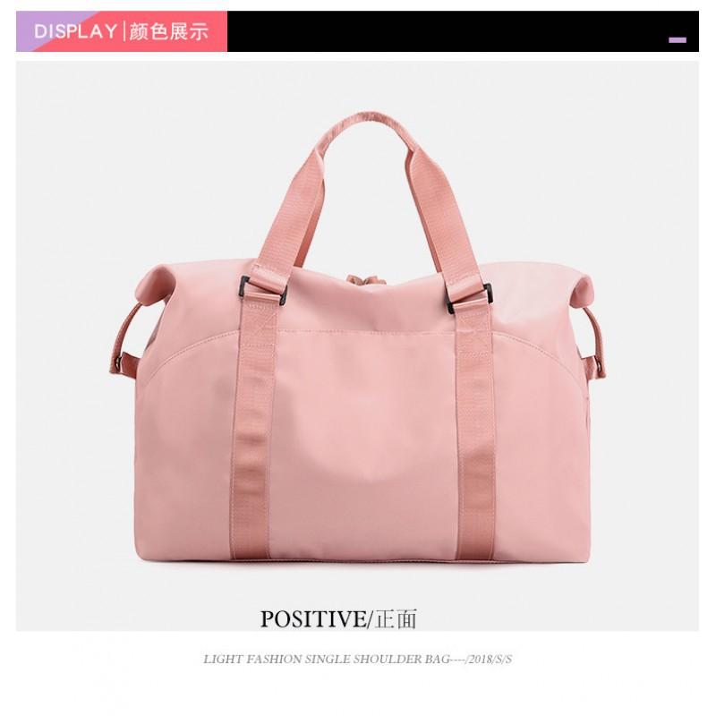Portable Casual Women's Bag Clothes Dry Wet Separation Fitness Large-capacity Luggage Waterproof Nylon Travel