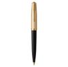 Parker 51 Premium Black GT Ballpoint Medium Gift Officially Product Number 2123513 Pen, Nib, Oil-Based, Boxed, Imported,