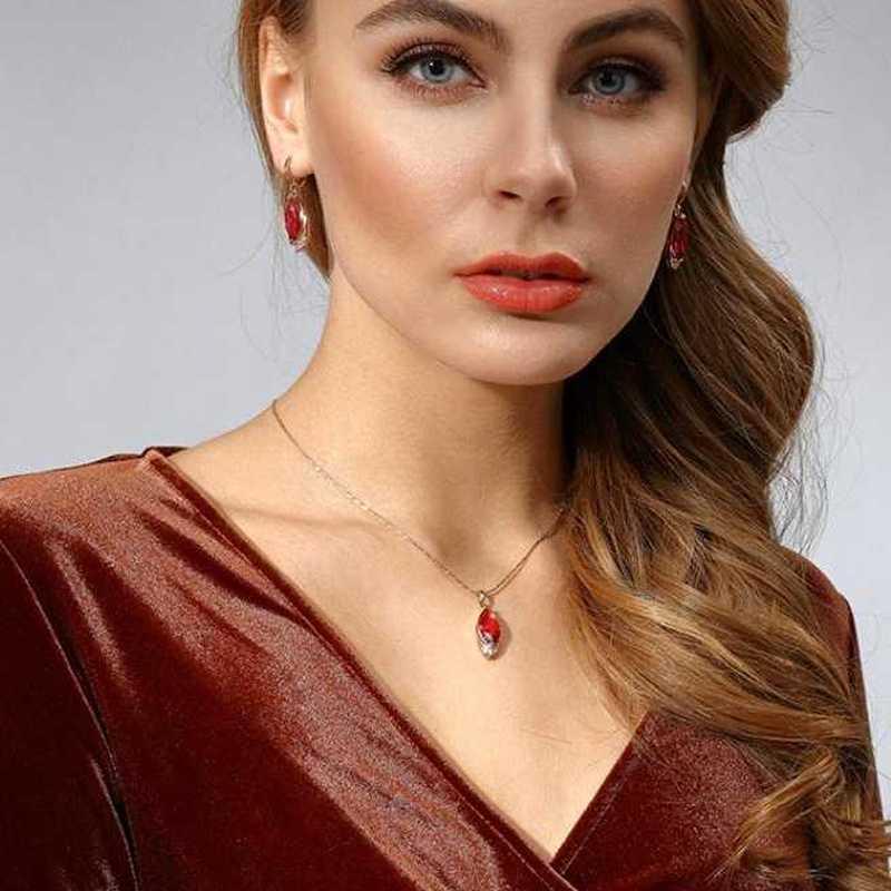 Sace Gems Klassische Kupfer-Zirkon-Ohrringe für Frauen, Hochzeitsgeschenke