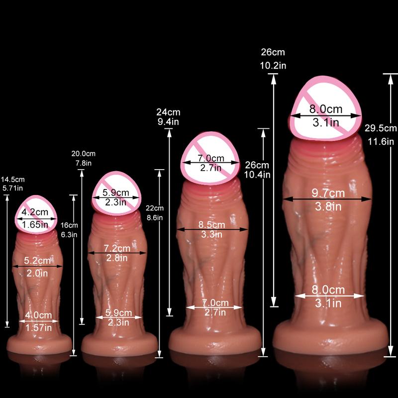 52-97mm Huge Anal Dildos for Women Men Sex Toys Silicone Realistic Dildo Butt Plug Consolador Thick Dick 18+ Sex Shop Big Penis