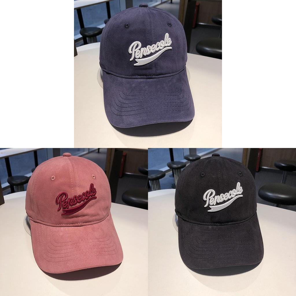 Oversized Baseball Cap With Letter Embroidery For Unisex Outdoor Activities And Style