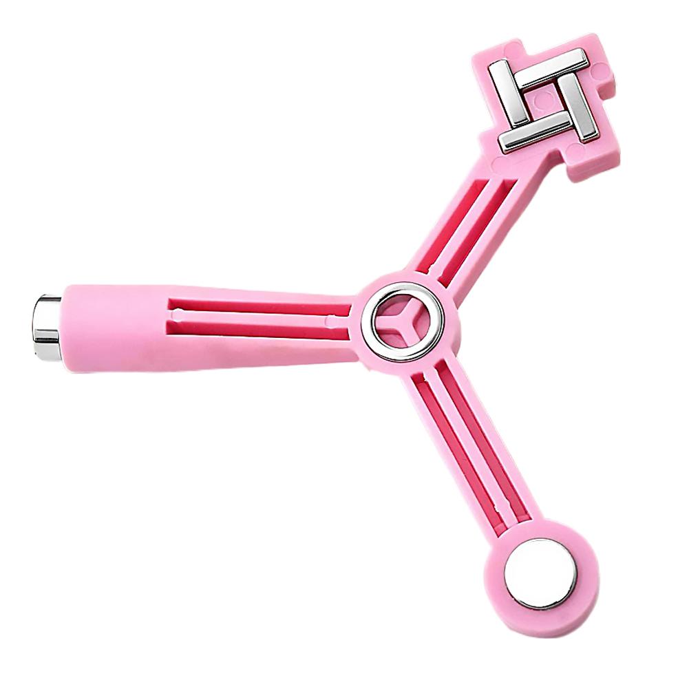 

4-in-1Cat Eye Nail Magnet Stick Windmill Multi-functional Strong Magnetic Wand for Flower Side Cross Pattern DIY Gel Polish Tool