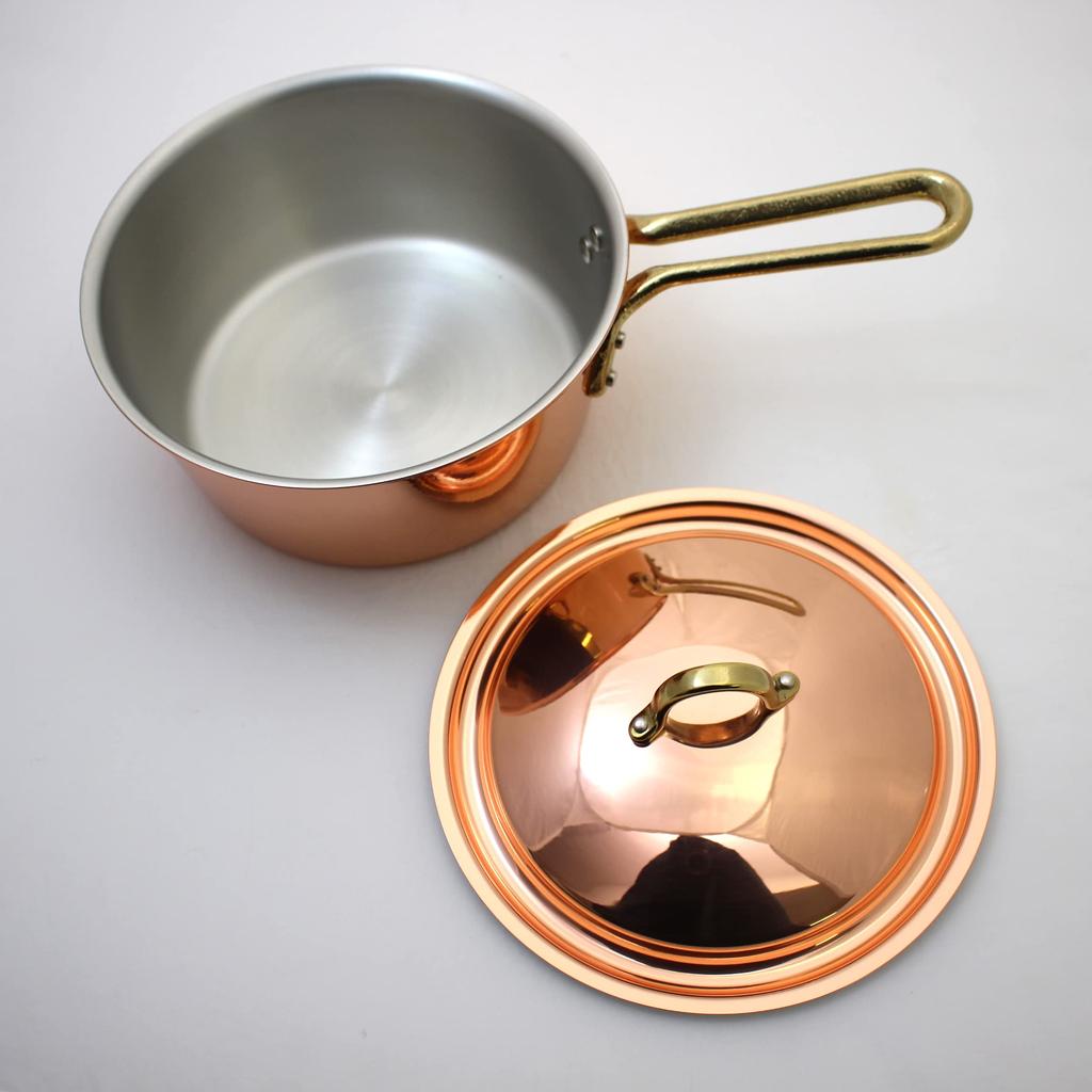 Shinkodo Japanese Made Pure Copper Saucepan 16cm Play Cooking Gift Wrapping Available