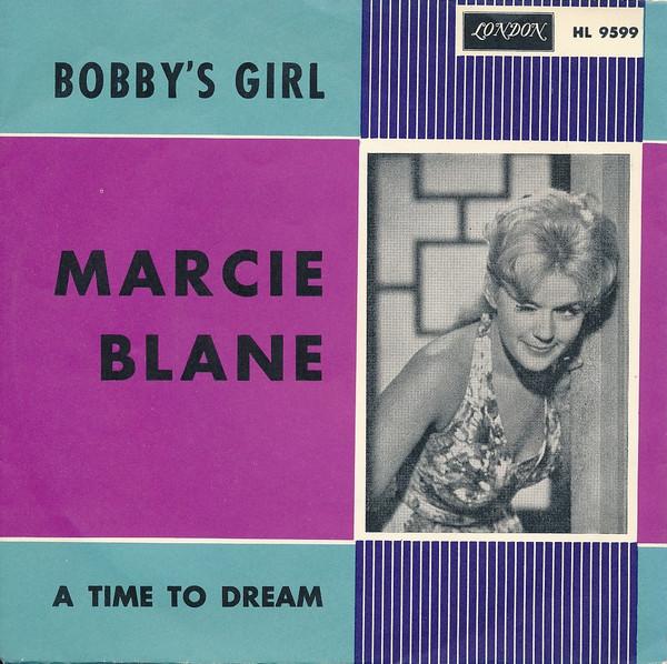 

7inch Record MARCIE BLANE - Bobby s Girl HL9599 London Records 1962 Sweden Pop Used