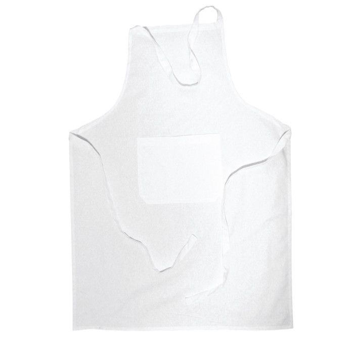 Tablier - sct.-ls - 70x95 cm - blanc - lavable - intérieur
