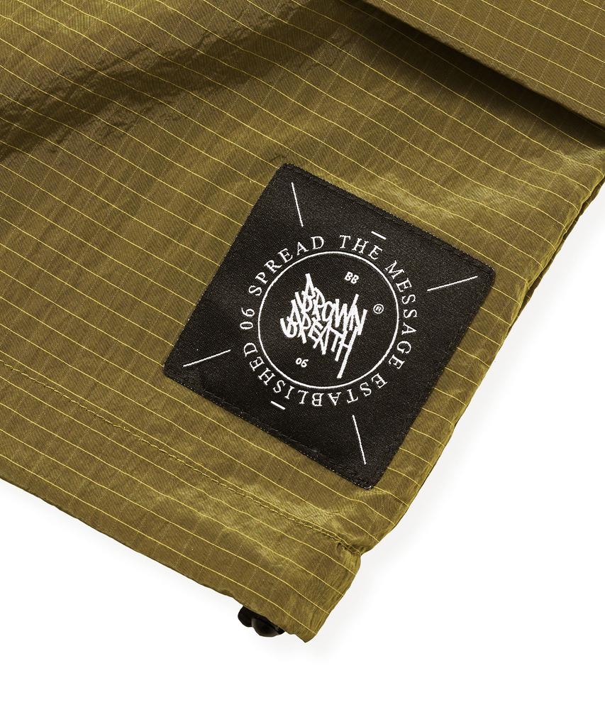 Brownbreath Tag Light Hood Vest - Brown