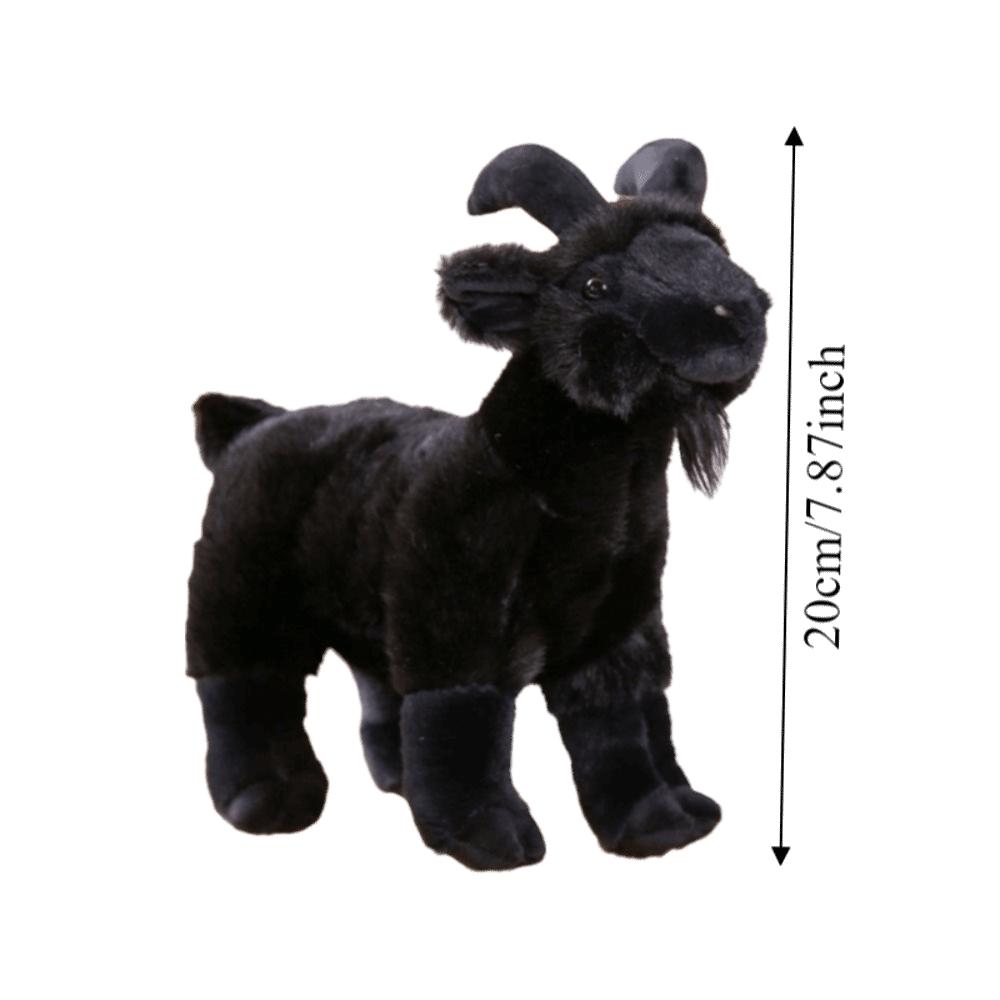 PP-Baumwolle Babyziege Flauschig 20cm Gehörnte Schaf Niedlich Plüschtier Babyziege Kinder
