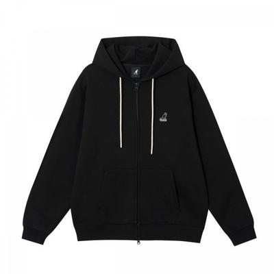KANGOL Essential Zip Hoodie Black 5145