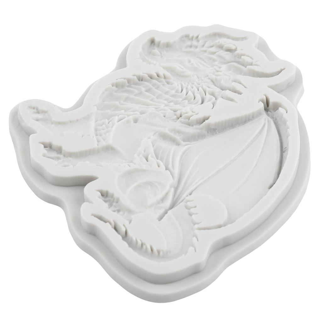 Drachen Silikonformen Drachen Fondantform Kuchen Dekorationswerkzeuge Cupcake Topper Süßigkeiten Schokolade Gumpaste Form