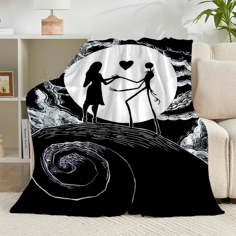 1 Stück Gothic Corpse Beauty In Bloom Flanelldecke Geschenk, Geeignet für Männer und Frauen, Weich, Ideal für Betten und Sofa, Geburtstags- oder Weihnachtsgeschenk