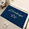1pc Dallas Cowboys Print Area Rug - Soft, Washable Non-Slip Indoor Mat, Living Room, Home Office Decorative Rug,Office Decorative