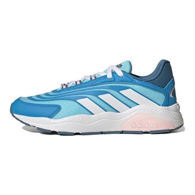 Neo Crazychaos 2.0 Synthetic Leather Refreshing Trendy Slip-Resistant Durable Lightweight Low-Top Casual Shoes Women Sneaker Blue GY4620