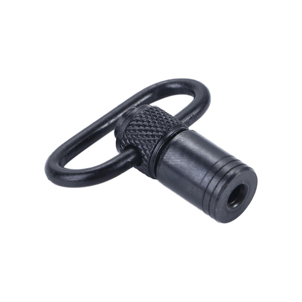 Quality Knurled Carabiner Strap Buckle Sling Swivel Mount Ring Quick Detach Release Swivel Mount