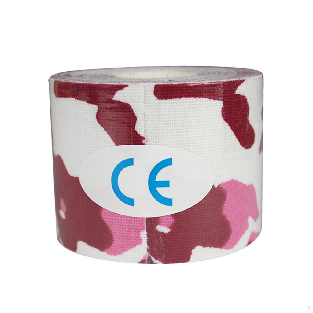 Cohesive Tape 7.5x500cm Water Resistant Wrist Ankle Self for Hands Body Gym
