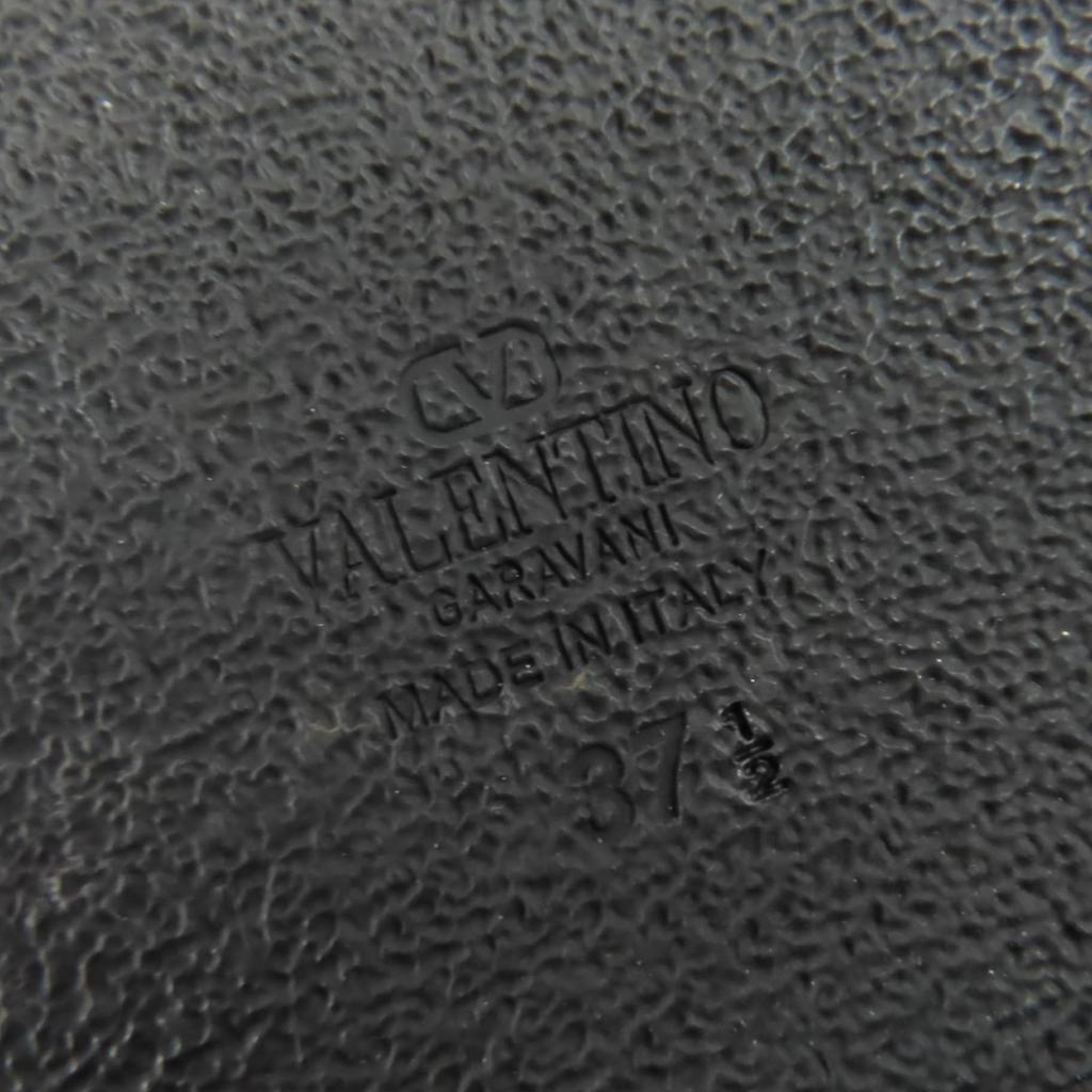 Excellent Valentino Garavani Rockstud Side Gore Leather Chelsea Boots black 37.5 Used