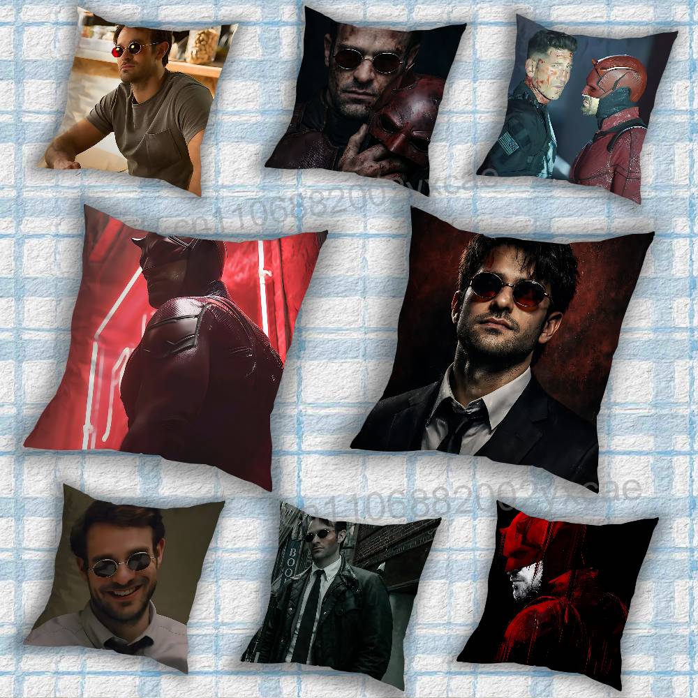 Handsome moive MMatt Murdock Pillow Case Sofa Living Room Bedroom Headboard Backrest Cushion Square Cushion Nap Time