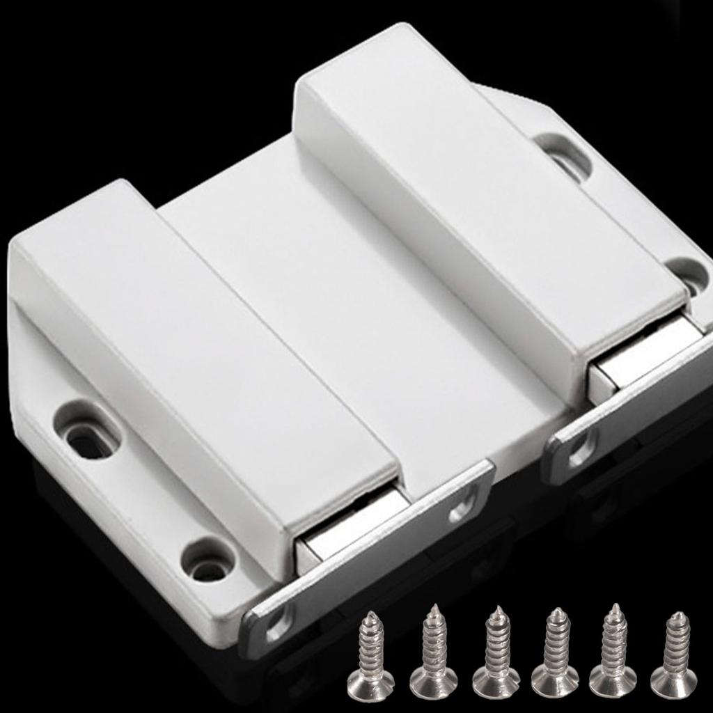 Magnetic Push To Open Latches Heavy Duty Cabinet Catches for Hidden Door Handle Door Catch Lock Hardware Pressure Release Latch